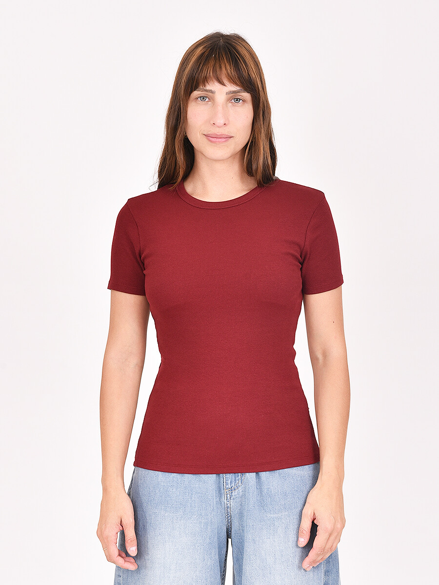REMERA VIRELI - MARRON 