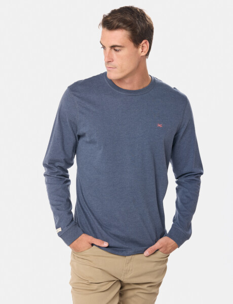 REMERA BÁSICA DE ALGODÓN Marino