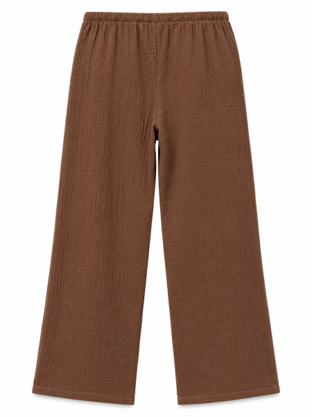 PANTALON PALAZU TOSTADO.