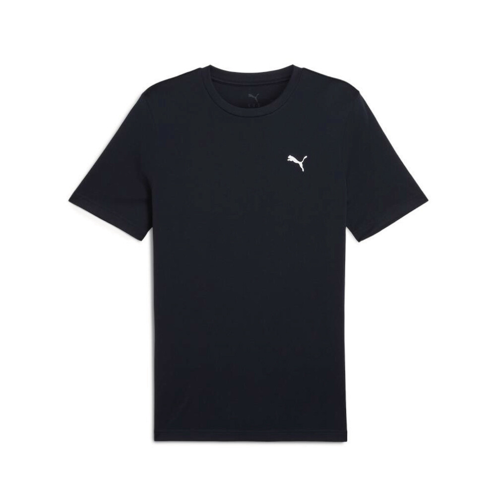 ESS Small Logo Poly Tee New Navy