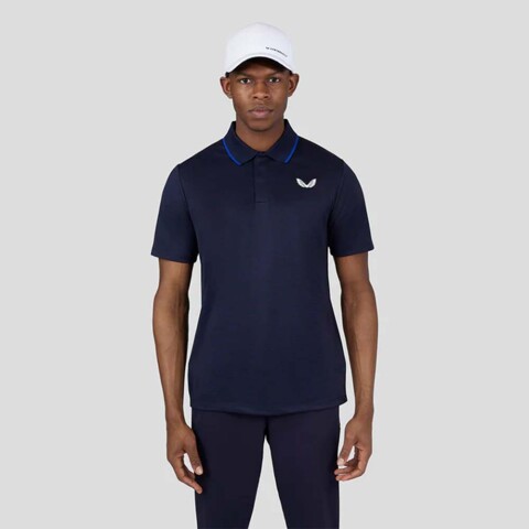 Tonal Stripe Polo - Hombre Midnight Navy