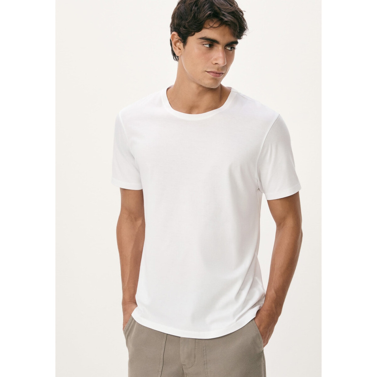 CAMISETA MM MASC - BRANCO 