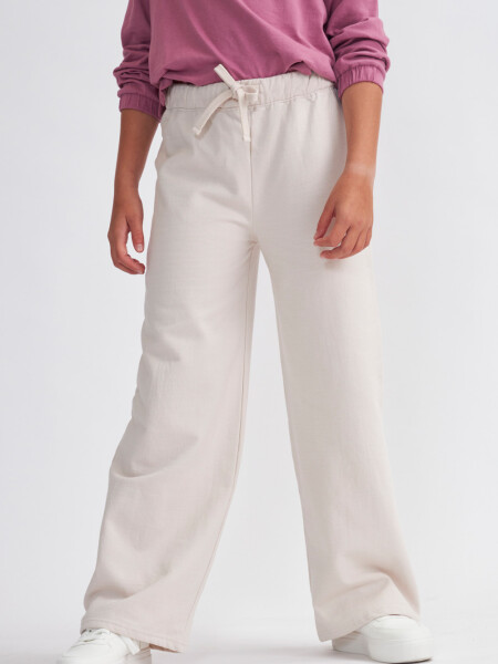 Pantalón deporitvo oxford Beige