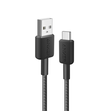 Cable de datos Anker USB a USB-C 1.80m Black Cable de datos Anker USB a USB-C 1.80m Black