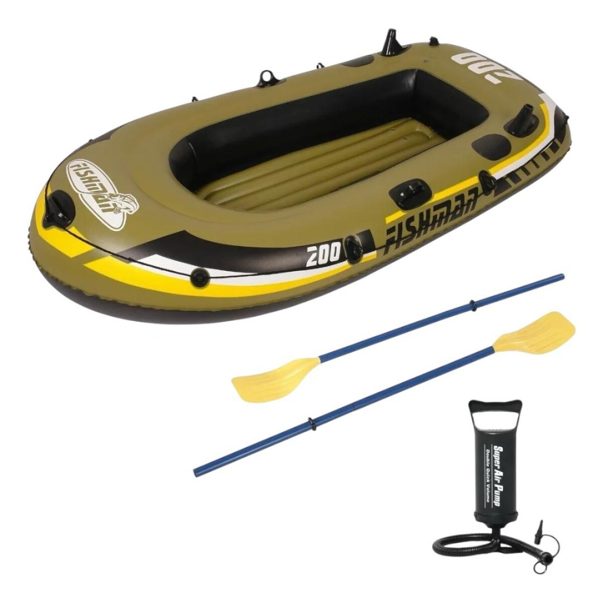 Bote Gomon Fishman 200 Inflable 1 Adulto y 1 niño 