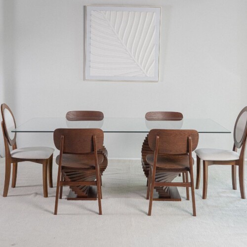 Mesa de comedor Efecto / Vidrio Mesa de comedor Efecto / Vidrio
