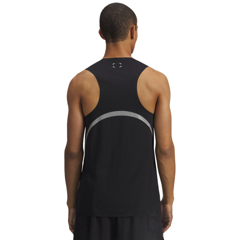 UA Halo Run Tank-BLK BLK-001
