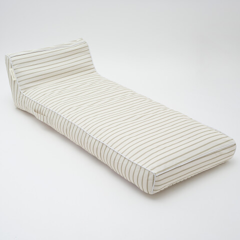 Colchoneta inflable de lujo La Palma Sage Stripe