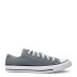Championes Unisex Converse Ctas Ox Chuck Taylor All Star Gris - Blanco