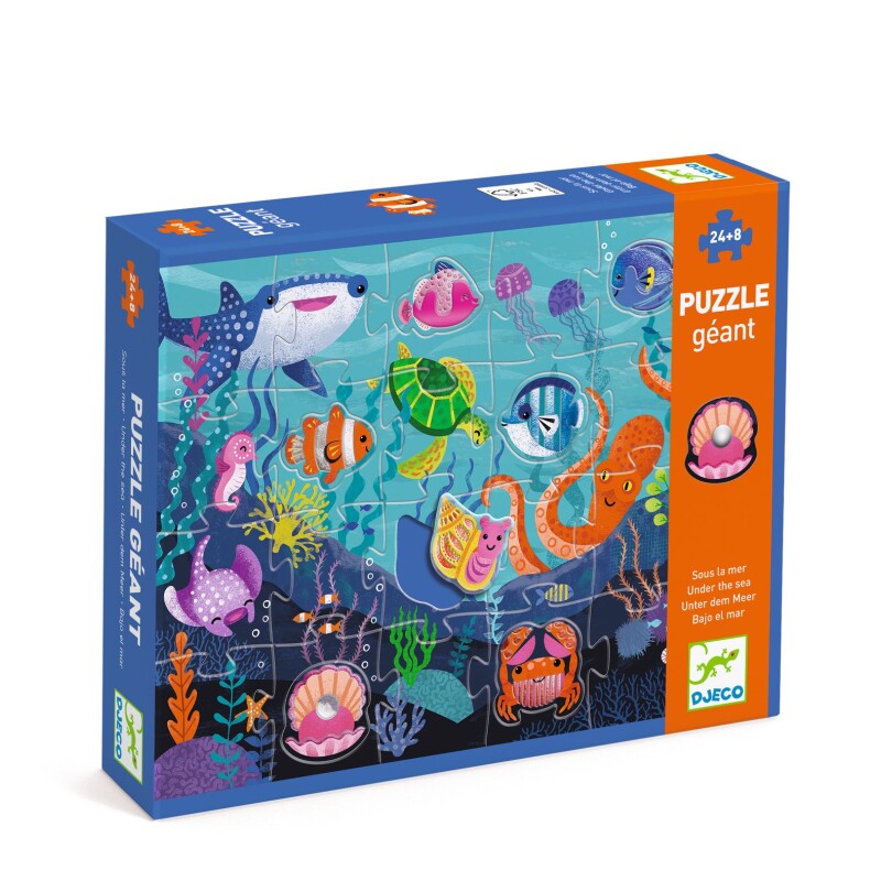 Puzzle Geant 24+8 Pcs 70x50cm 3+ Puzzle Geant 24+8 Pcs 70x50cm 3+