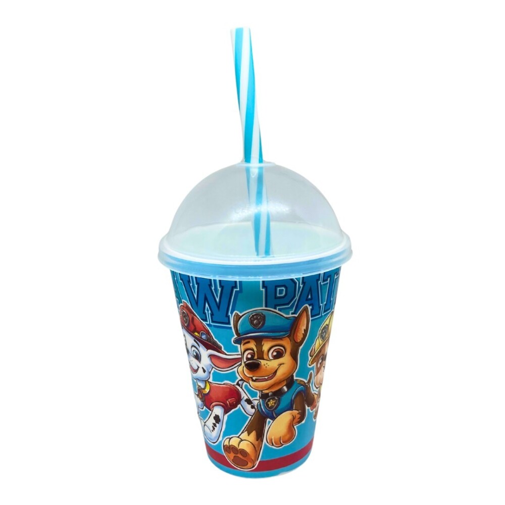 Vaso Shake 280 Ml Plástico Paw Patrol BAZAR PLASTICO VASO SHAKE 280 ML PAW PATROL 15127