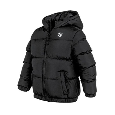 CAMPERA BR PUFFER KIDS II NEGRO