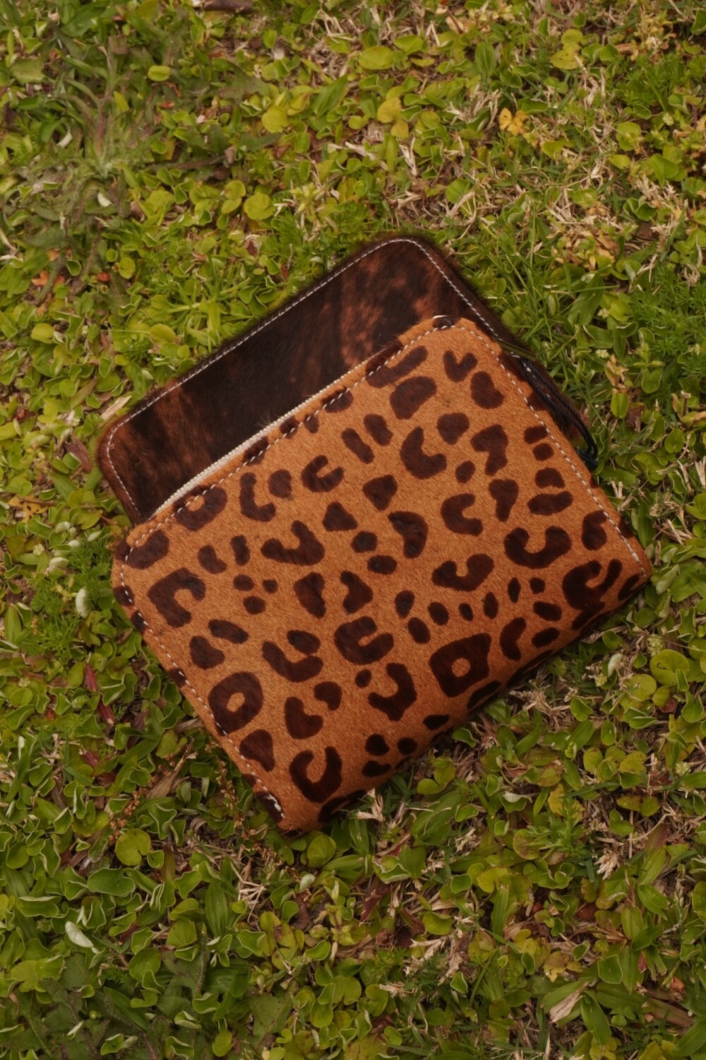 Mini Wallet Leopard / Camel