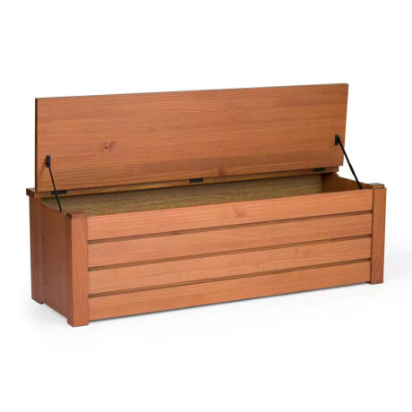 PIE DE CAMA MADERA NATURAL-BEIGE BAUL FRESNO