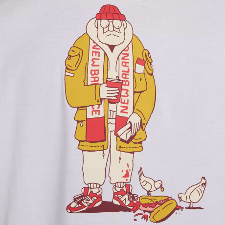 Remera New Balance Spectator Blanco