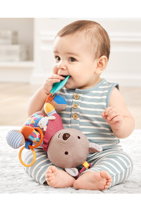 Peluche colgante multisensorial, diseño canguro Peluche colgante multisensorial, diseño canguro