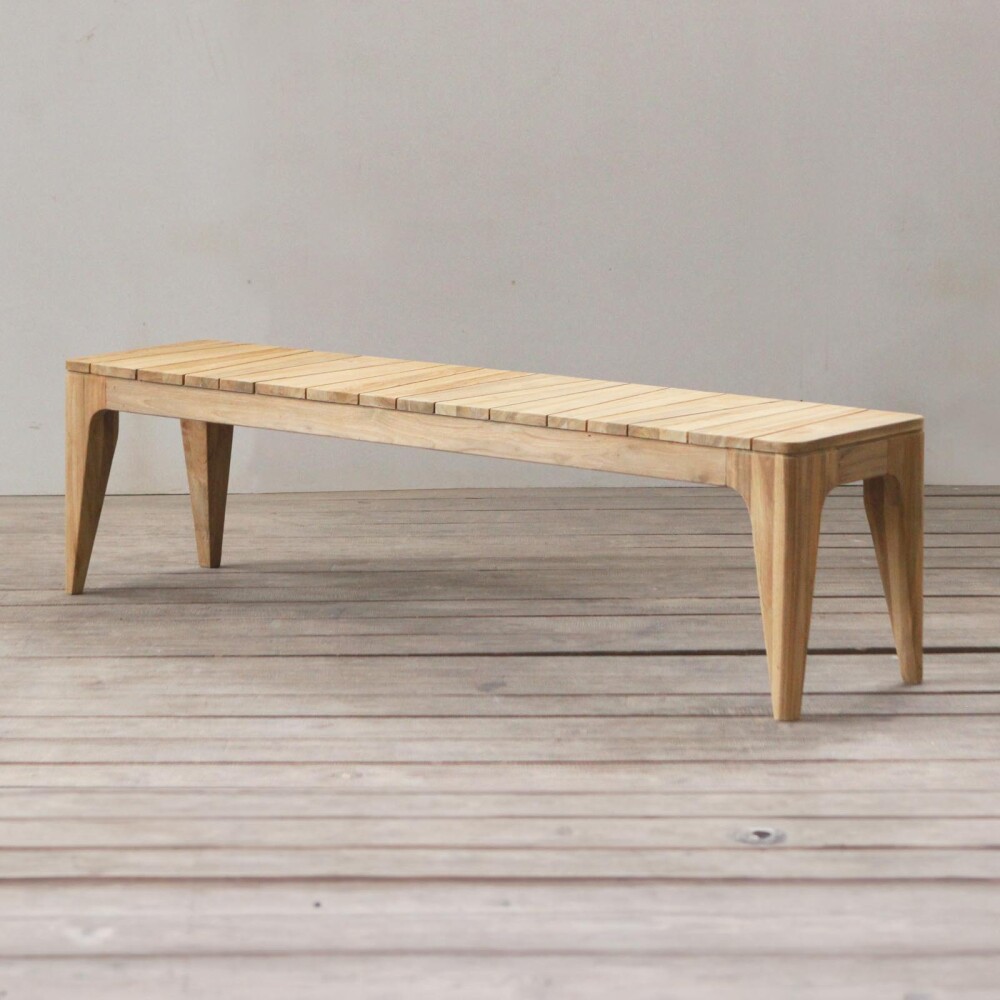 BANCO EXTERIOR MADERA NATURAL-BEIGE ARCHIE