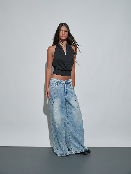 TOP DELMAR NEGRO