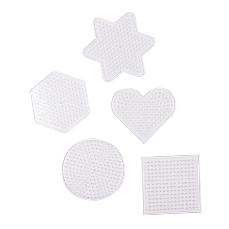Cuentas placas 5 piezas Hama beads Playbox Cuentas placas 5 piezas Hama beads Playbox
