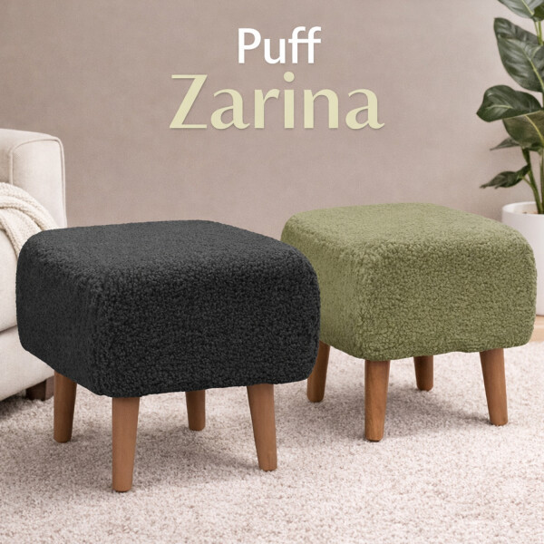 Puff Banqueta Zarina Pfz203ve VERDE