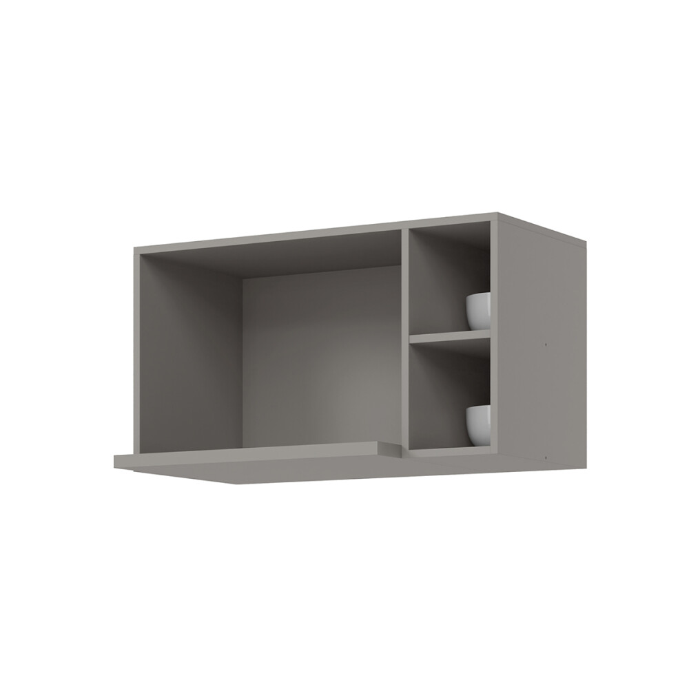Armario aéreo para microondas - Linea Americana Gris
