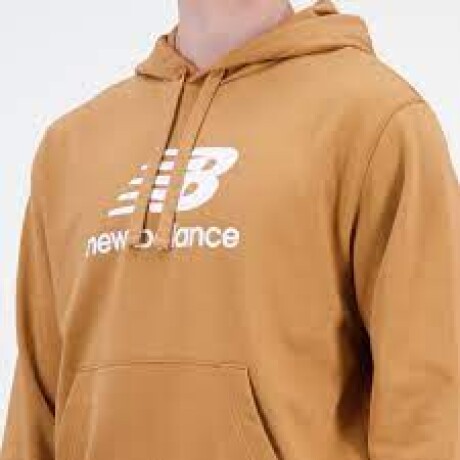 Canguro New Balance Hombre Essentials Stacked Logo French Terry Hoodie S/C