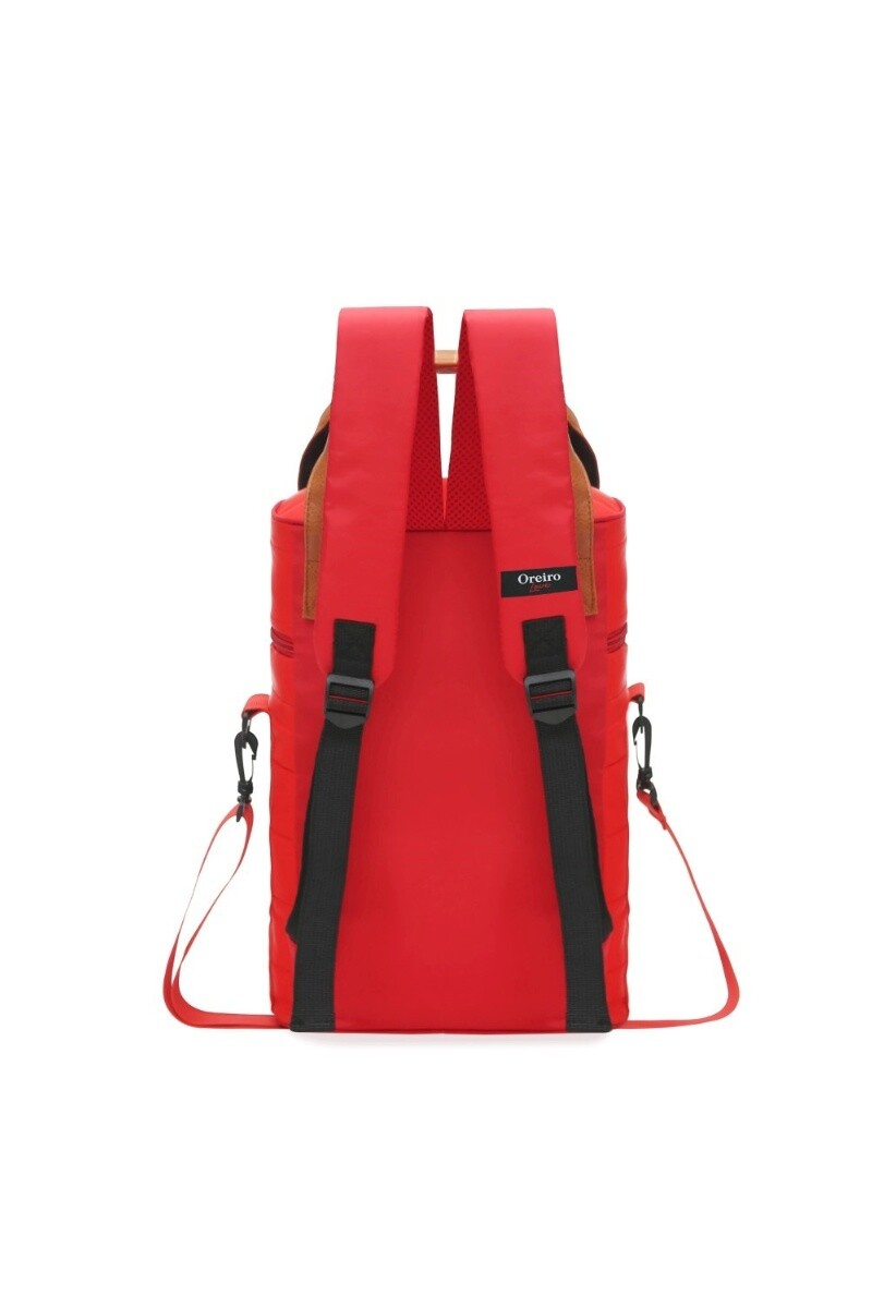 Mochila matera Las Oreiro Rojo