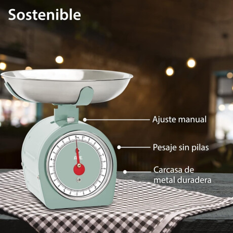 Balanza Cocina Shirley Verde Menta ADE Balanza Cocina Shirley Verde Menta ADE