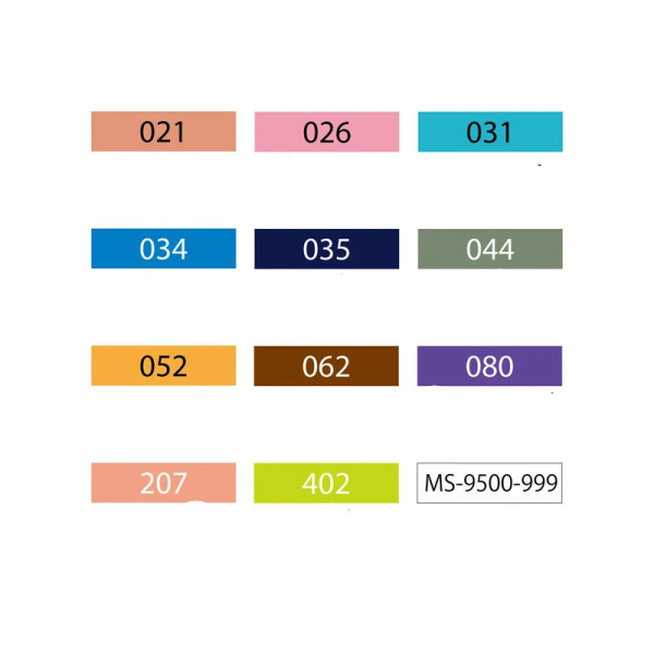 Marcadores Caligraphy II Doble Punta x 12 - ZIG Única