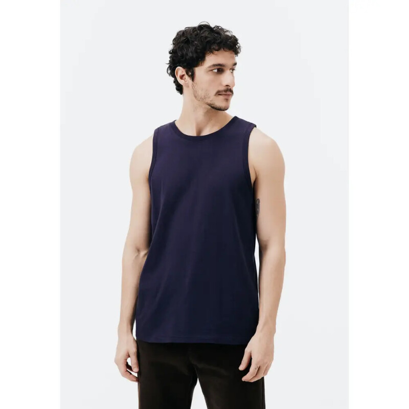 CAMISETA REGATA MASC AZUL ESCURO