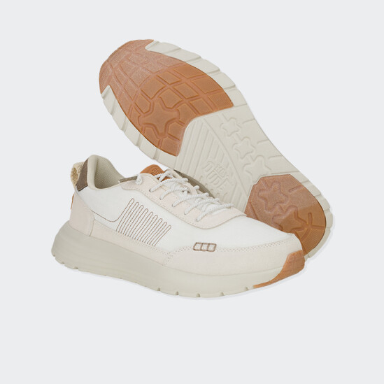 Championes Hey Dude Sirocco Alta Craft Blanco