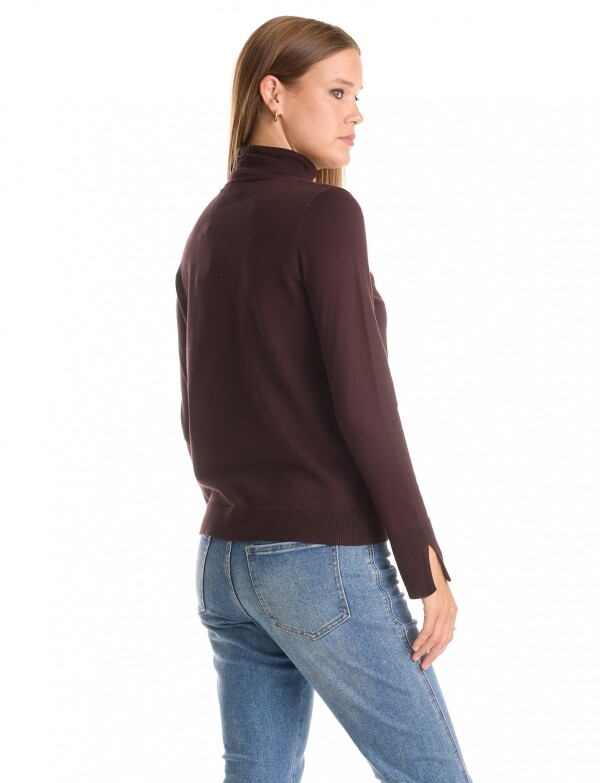 Polera Basica MARRON