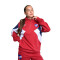 Buzo de Mujer Umbro Rojo - Azul - Blanco