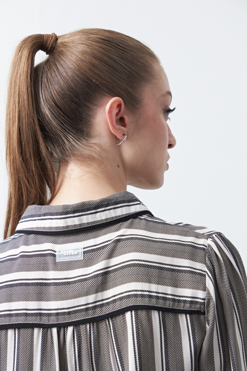 CAMISA RIZE Negro/Blanco