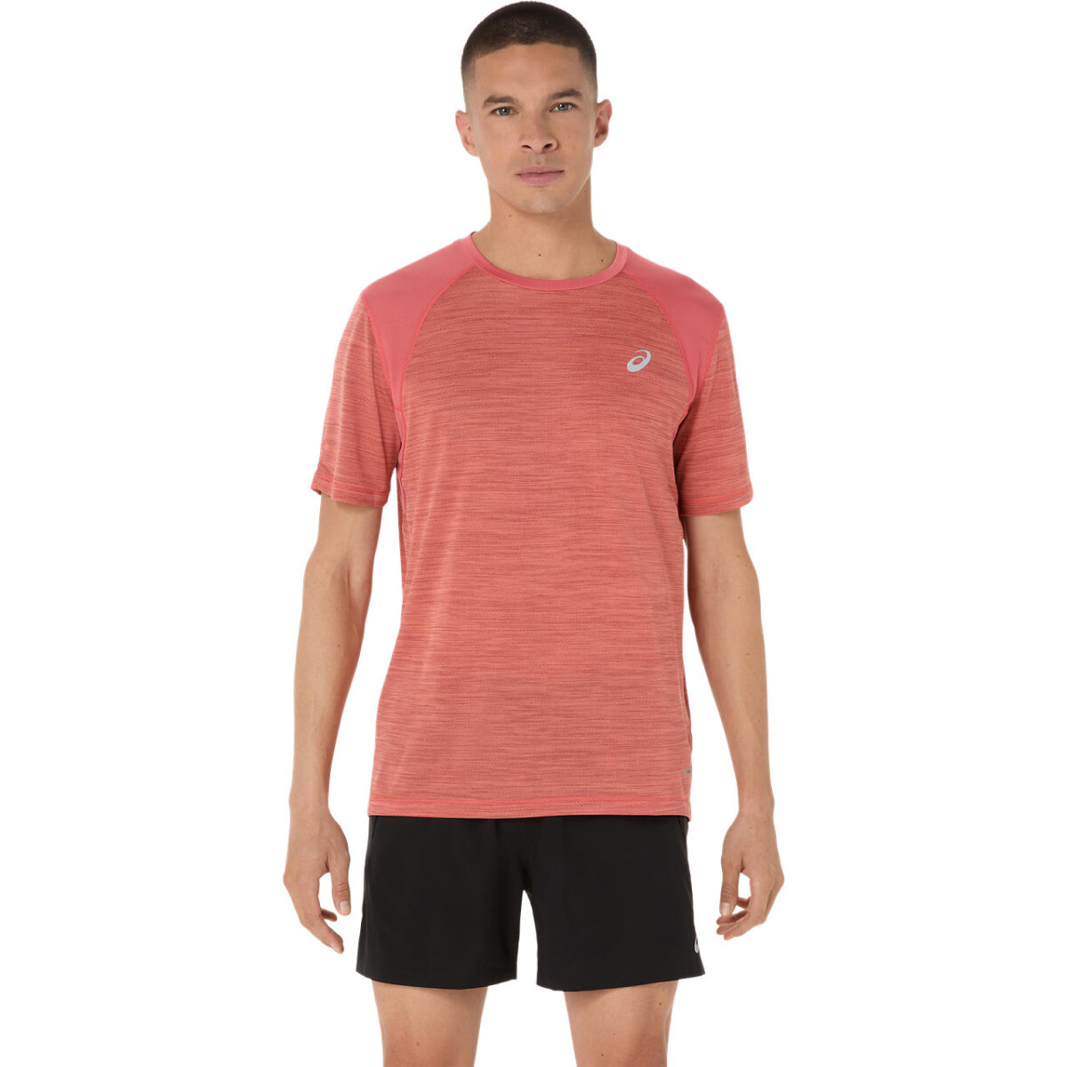 Polo Running Road SS Top Hombre - Dark Pink Clay 