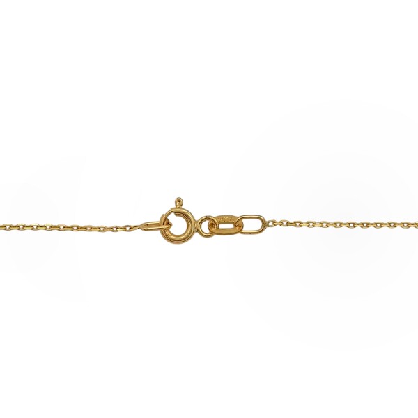 Cadena oro Force fina-Oro bajo -Sin Piedra-CD8005 Sinpiedra