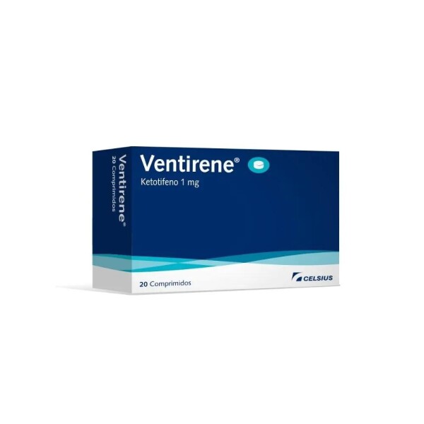 Antialérgico Ventirene 20 Comprimidos - Celsius Antialérgico Ventirene 20 Comprimidos - Celsius