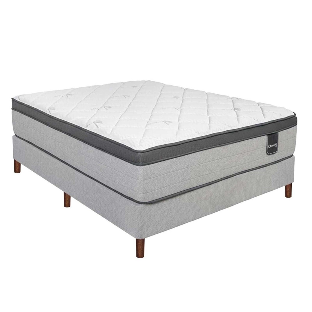 SOMMIER - DE RESORTES VELVET A QUEEN 