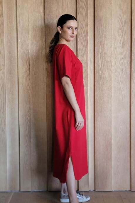Vestido Arrecife Cotton rojo