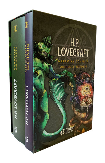 Pack H.P. Lovecraft: Narrativa Completa + Mitología y Bestiario Pack H.P. Lovecraft: Narrativa Completa + Mitología y Bestiario