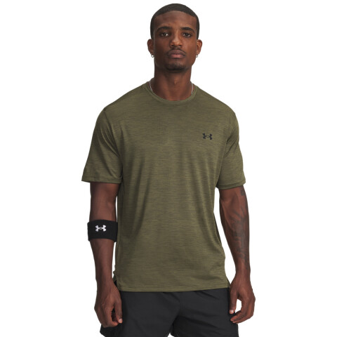 UA Tech Vent SS-BLU GRN-390