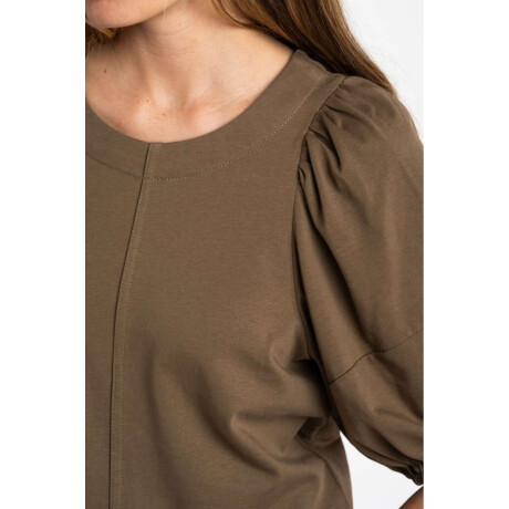 Remera Algodón Manga Globo Safari