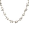 Cadena Cruces-Plata 925-Sin Piedra-CD3225 Sinpiedra