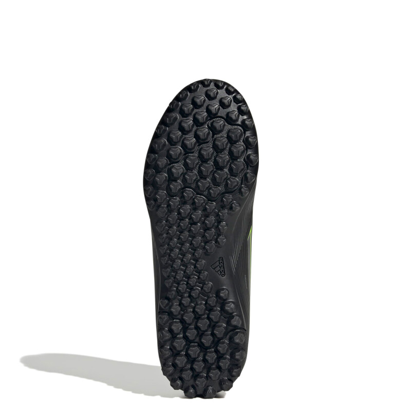 Championes de Fútbol 5 Infantiles Adidas F50 Club Negro - Plateado - Amarillo Limon