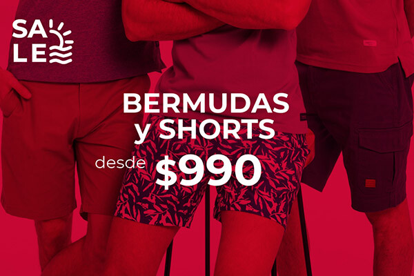 SALE BERMUDAS Y SHORTS