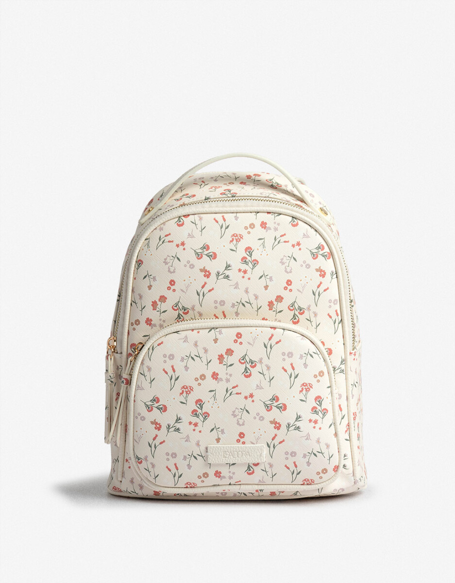 Mochila Urbana Flores 