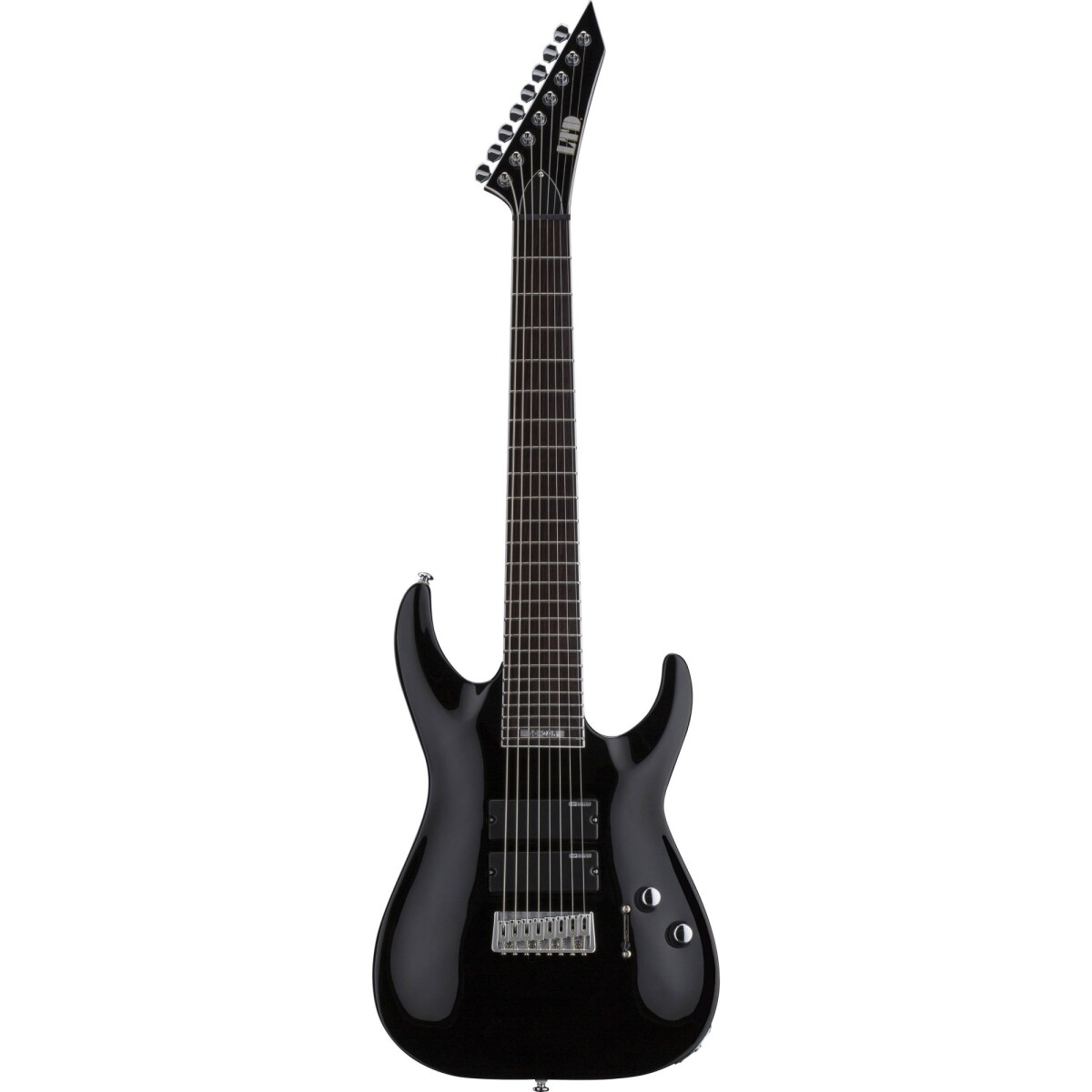 Guitarra Eléctrica 8 Cuerdas Ltd Sc208 S. Carpenter Negro 