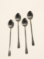 Cuchara Mango Largo Olivo Set 4 Un. Negro Color Unico