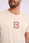Remera estamapda Crudo