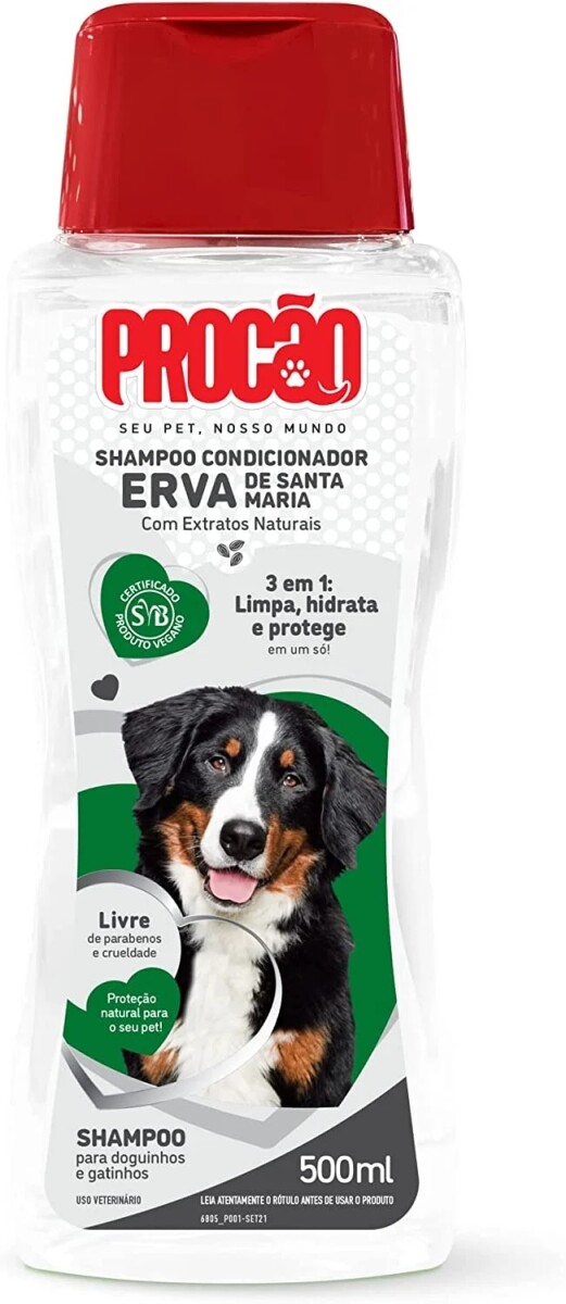 PROCAO SHAMPOO Y ACOND. HIERBA DE SANTA MARIA FRASCO DE 500 ML 